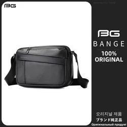 BANGE Men's cross-body bag Waterproof oxford Fabric shoulder bag Business Casual Fashion camouflage black Men's chest bag