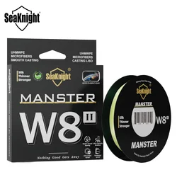 SeaKnight Brand W8 II Series 8 Strands Fishing Line Advanced Wide Angle Technology Braided PE Line Freshwater Saltwater Fishing