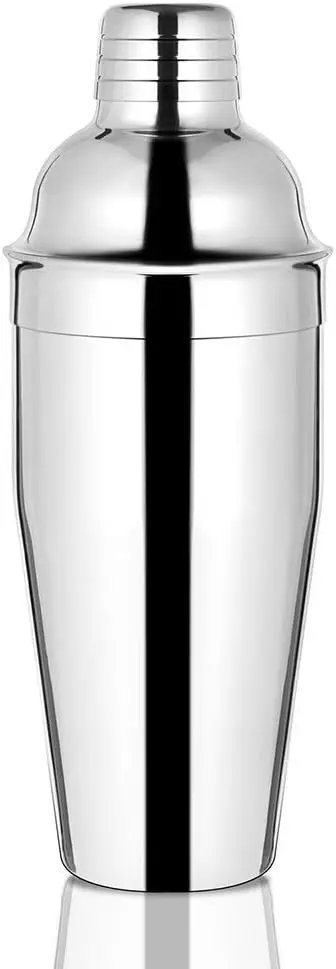 

24 oz Cocktail Shaker Martini Drink Mixer with Built in Strainer Stainless Steel Bartender Shaker for Mixed Drinks Margarita