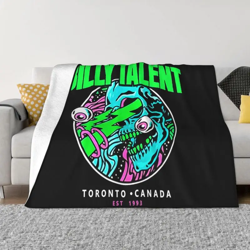 Billy Talent Toronto Canada Blanket Quilt Raschel High-Quality Couch Blanket Camping Blanket