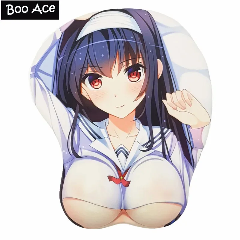 

Kasumigaoka Utaha Anime 3D Oppai Mouse Pad Wrist RestCosliu