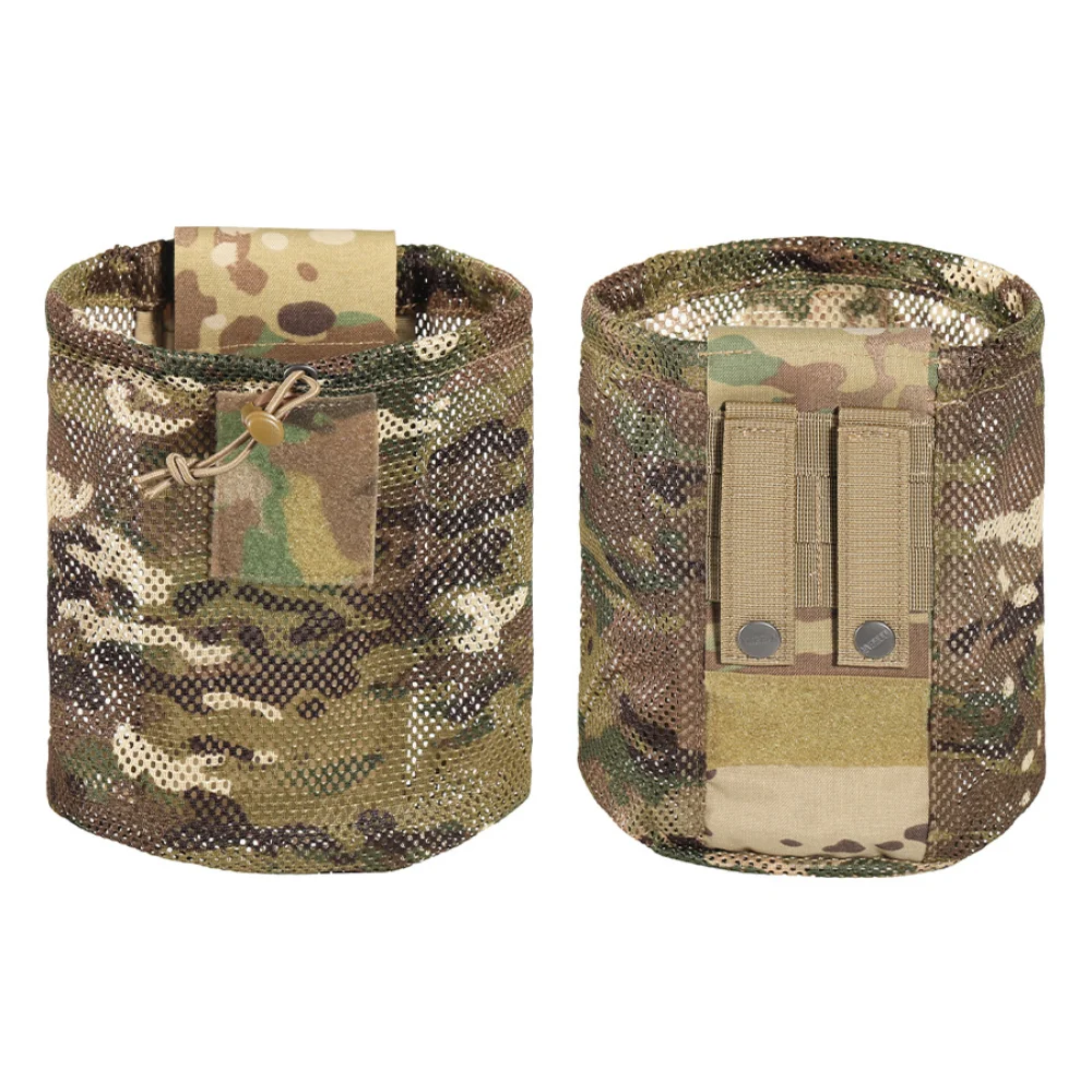 Outdoor Hunting Pictures - Pochette tactique Molle en maille camouflage