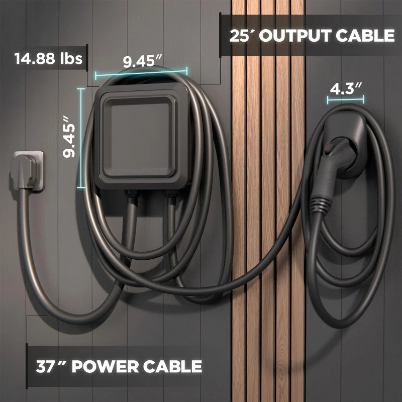 Level 2 EV Charger - 48 Amp EV Charger Level 2, 240V Electric Vehicle Charging Stations