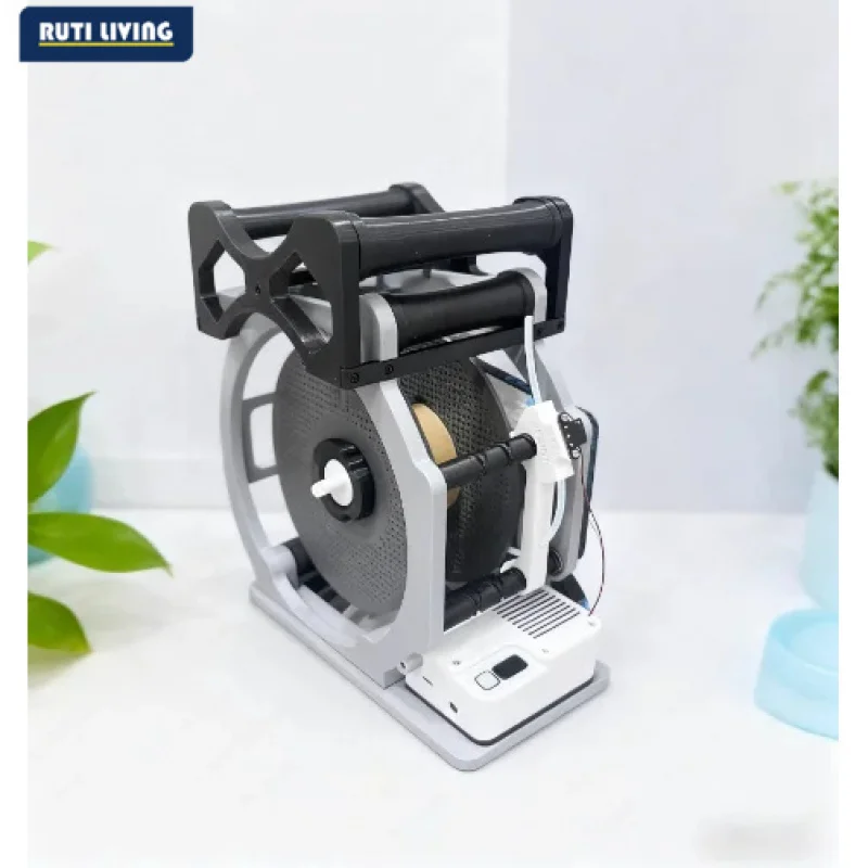 3D-Printed Consumable Winder Electric Wire Winding Machine 3D Printing Filament Winder Programming 220V/110V 30W