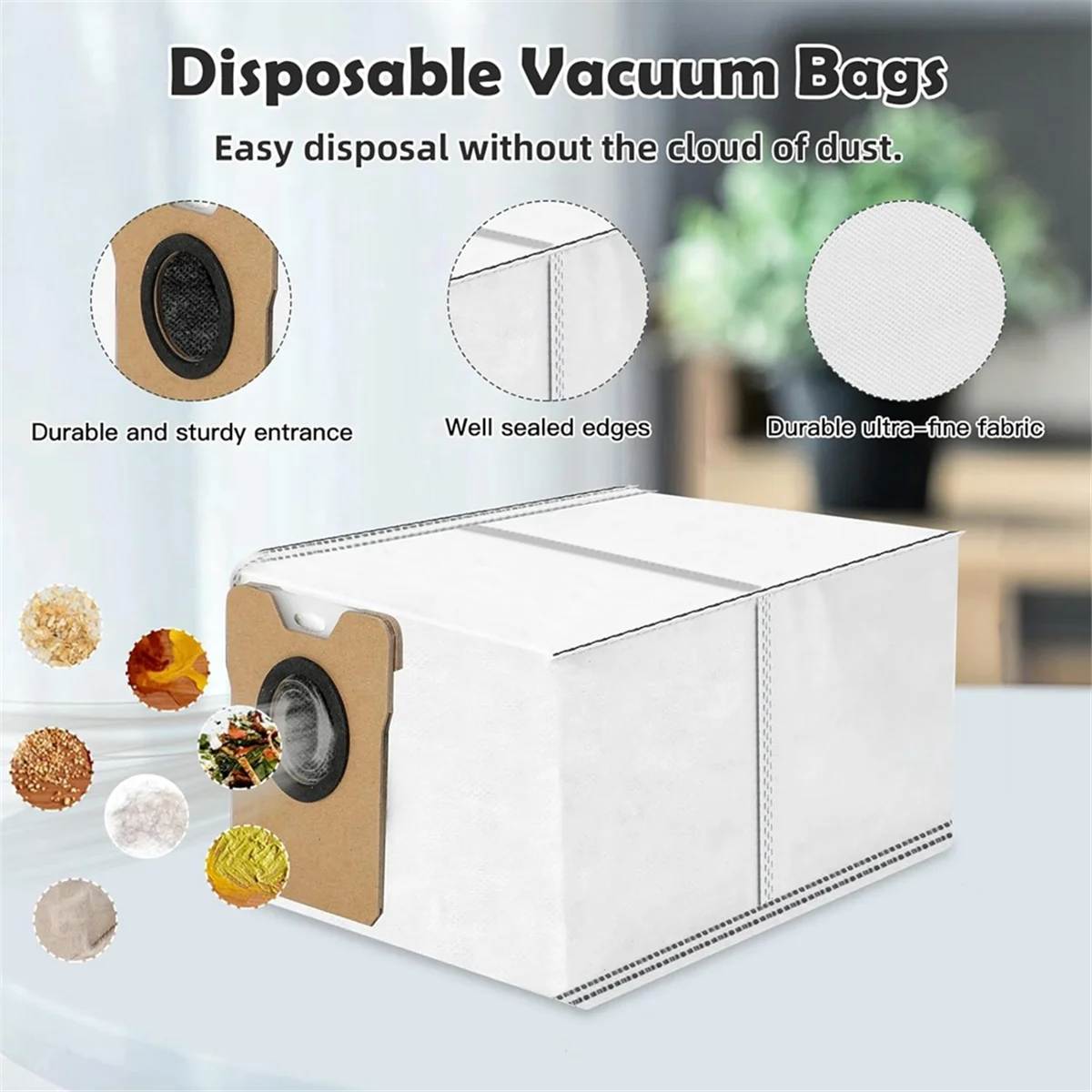 

Accessories Kit for Omni C20 Robot Vacuum Cleaner Replacement Parts Main Side Brush Hepa Filters