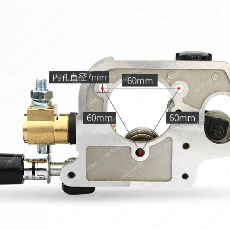 Bracket gas shielded welding motor bracket 350A single drive 500A with calibrated aluminum plate assembly