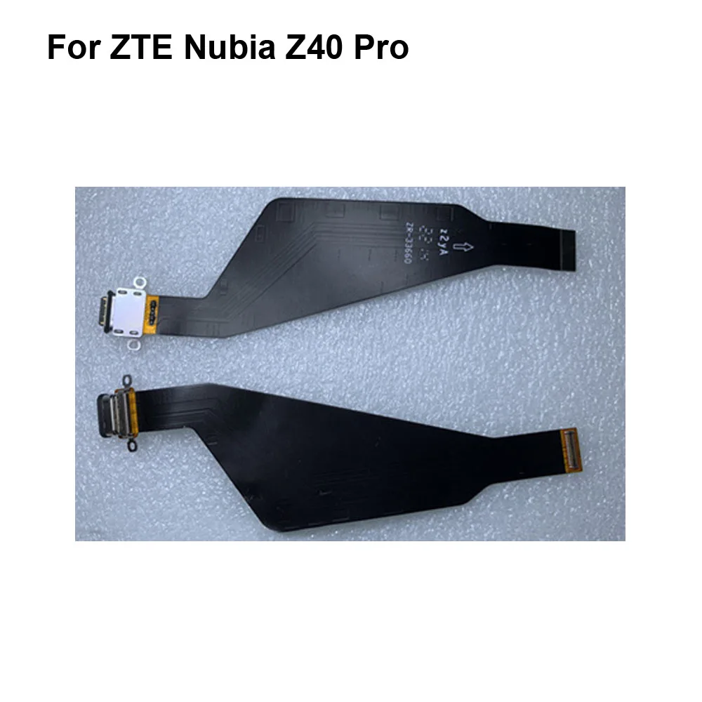 New USB Charging Flex For ZTE Nubia Z40 Pro Charger Port Dock Connector Flex Cable For ZTE Nubia Z 40 Pro Replacement Repair