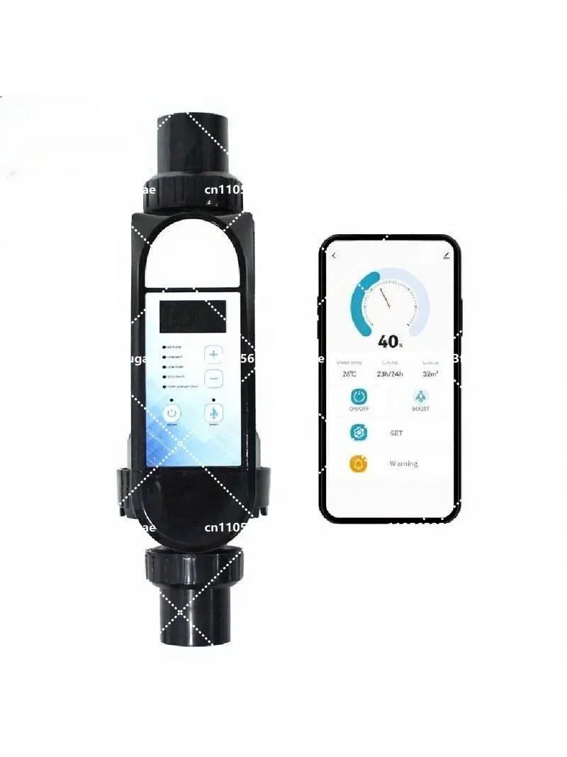 Automatic Salt Water Pool Chlorinator System 100-240V Self Adapting Chlorine Generator for Swimming Pool