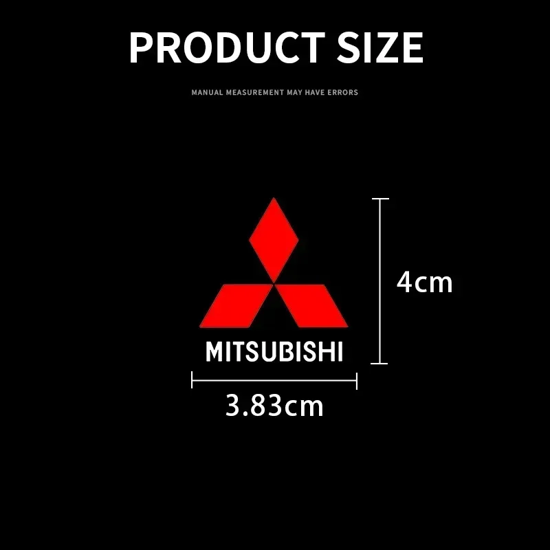 Car Front Seat Headrest Badge Decal Car Side Window Sticker For Mitsubishi Pajero Outlander Xl Montero Lancer Triton L200 Galant