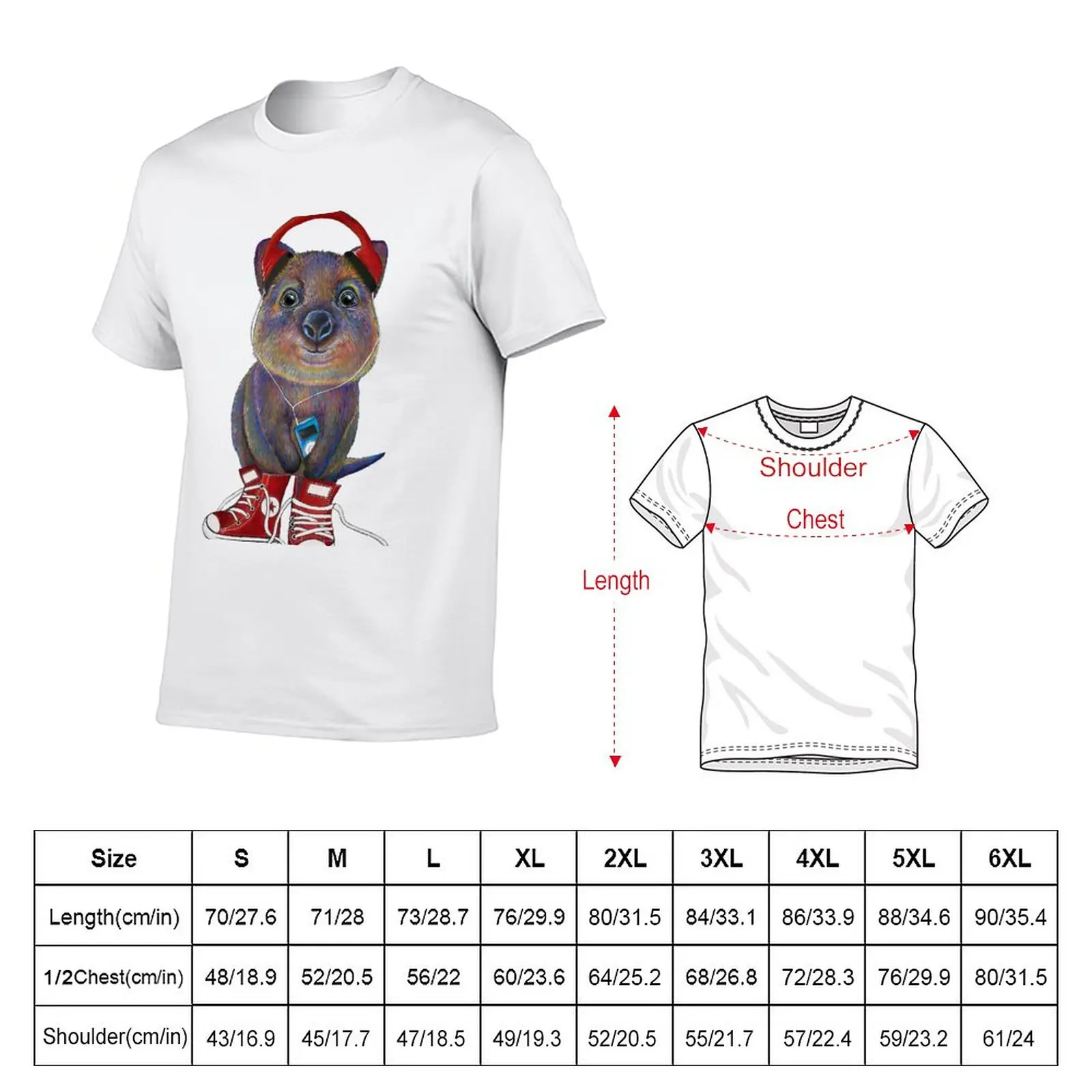 Quokka Lota Fun T-Shirt kawaii clothes vintage clothes graphics for a boy men graphic t shirts