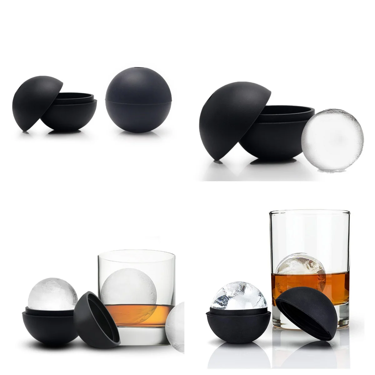 실리콘 트레이 뷰티 리프팅 아이스 볼 페이스 마사지 컨투어링 아이 롤러 페이셜 트리트먼트 여드름 감소 스킨 케어 도구 재사용 가능