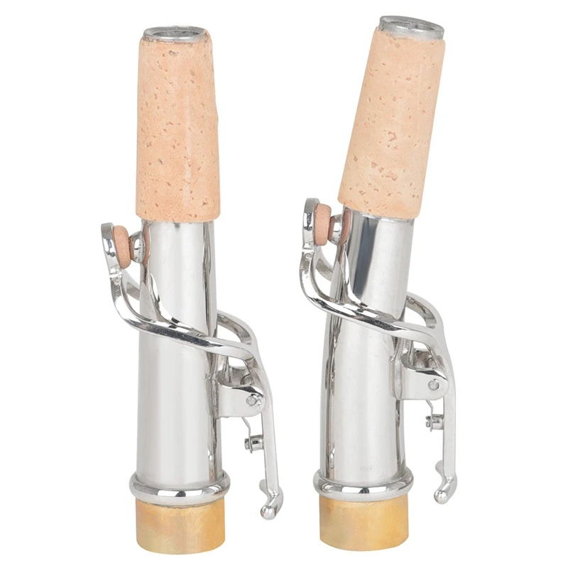 

Soprano Saxophone Straight Neck/Curved Neck Two Packs 16.7Mm Brass Neck Set-ABAF