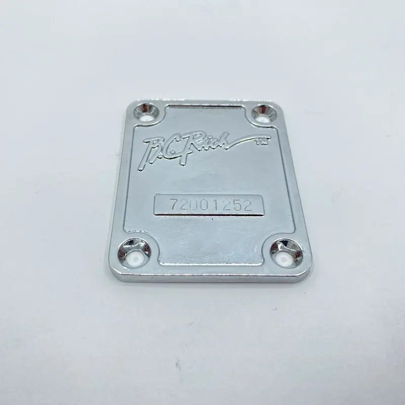 Korea made BCRICH original electric guitar neck plate with screws one sets different series No.