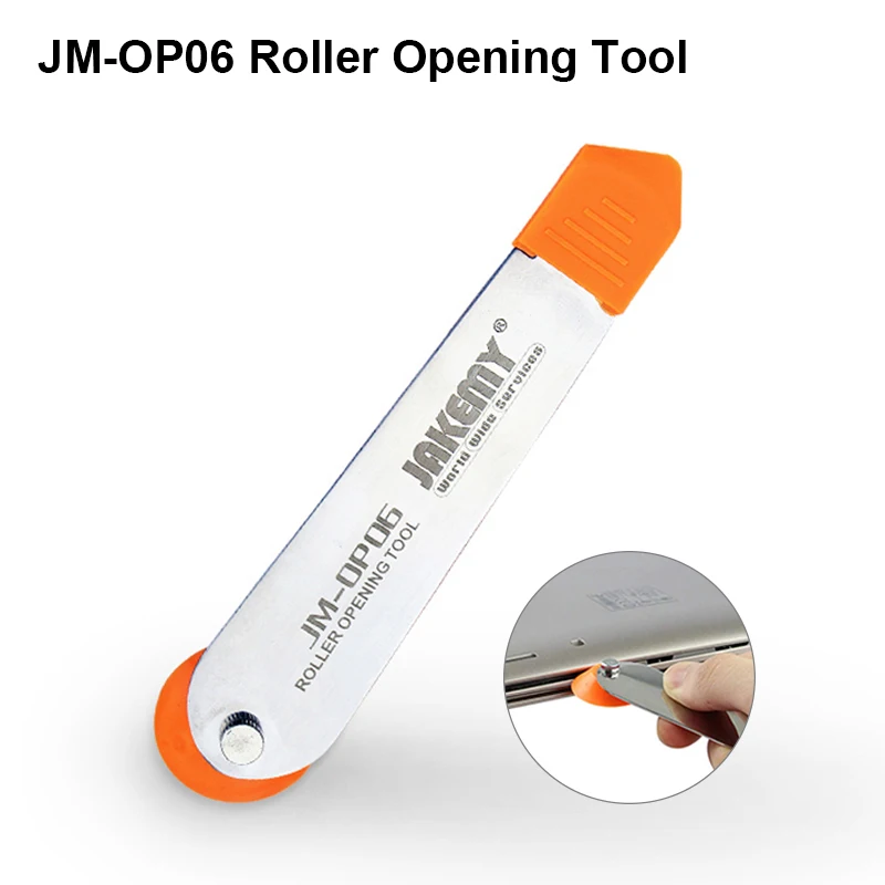 

JAKEMY JM-OP06 Mini Roller инструмент для открытия из нержавеющей стали для детской задней крышки ЖК-экрана