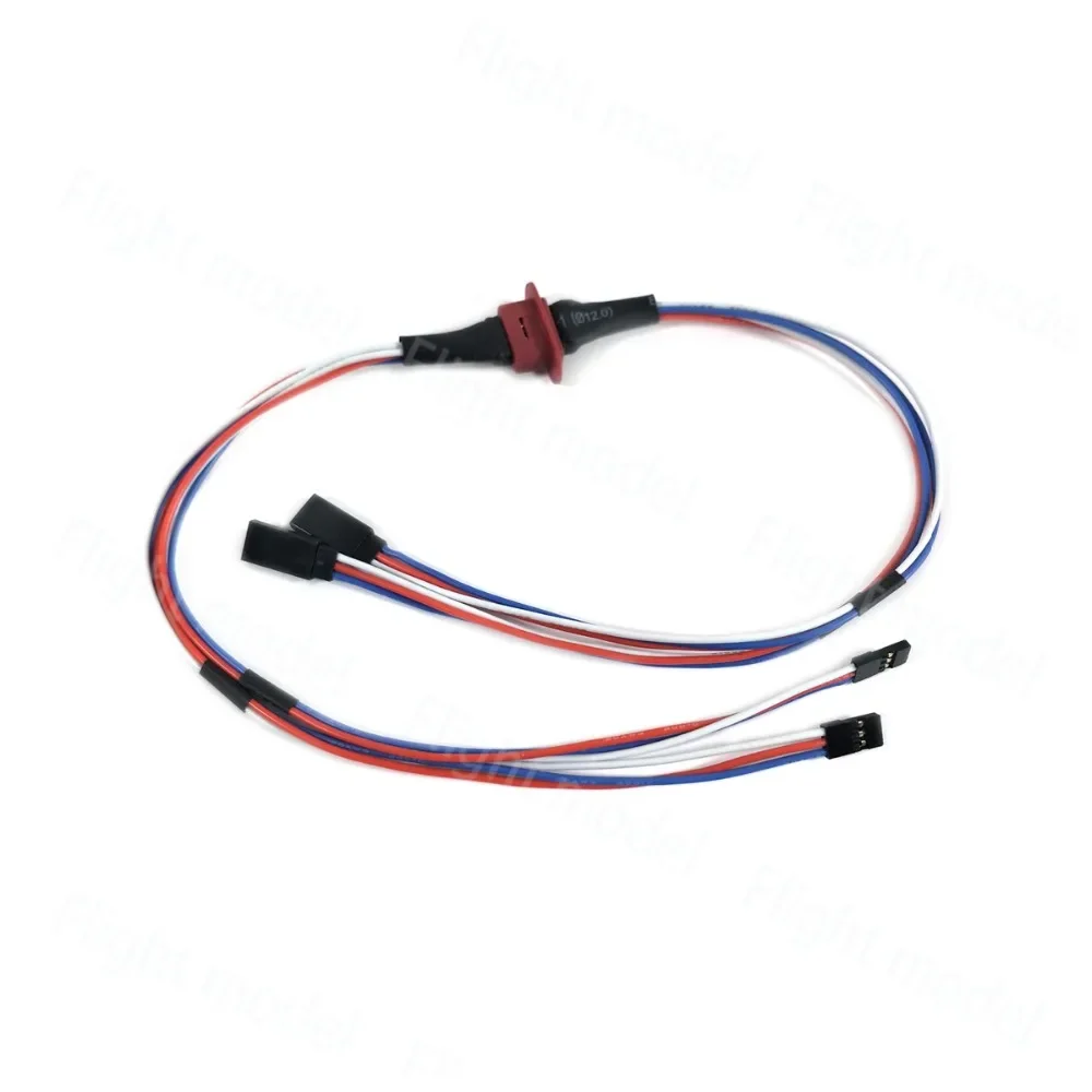 MPX 8 Pin Multi-Wire Servo Extension Plug 2 Wire 3Wire Version Male Femal Plug 100AWG For RC Airplane Model Aircraft