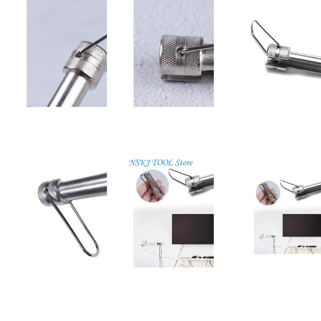 

L8RC Double-Ended CATV Security Shield F Connector Removal Tool for RG6 RG59 Coaxial Cable Connectors Installing Removing