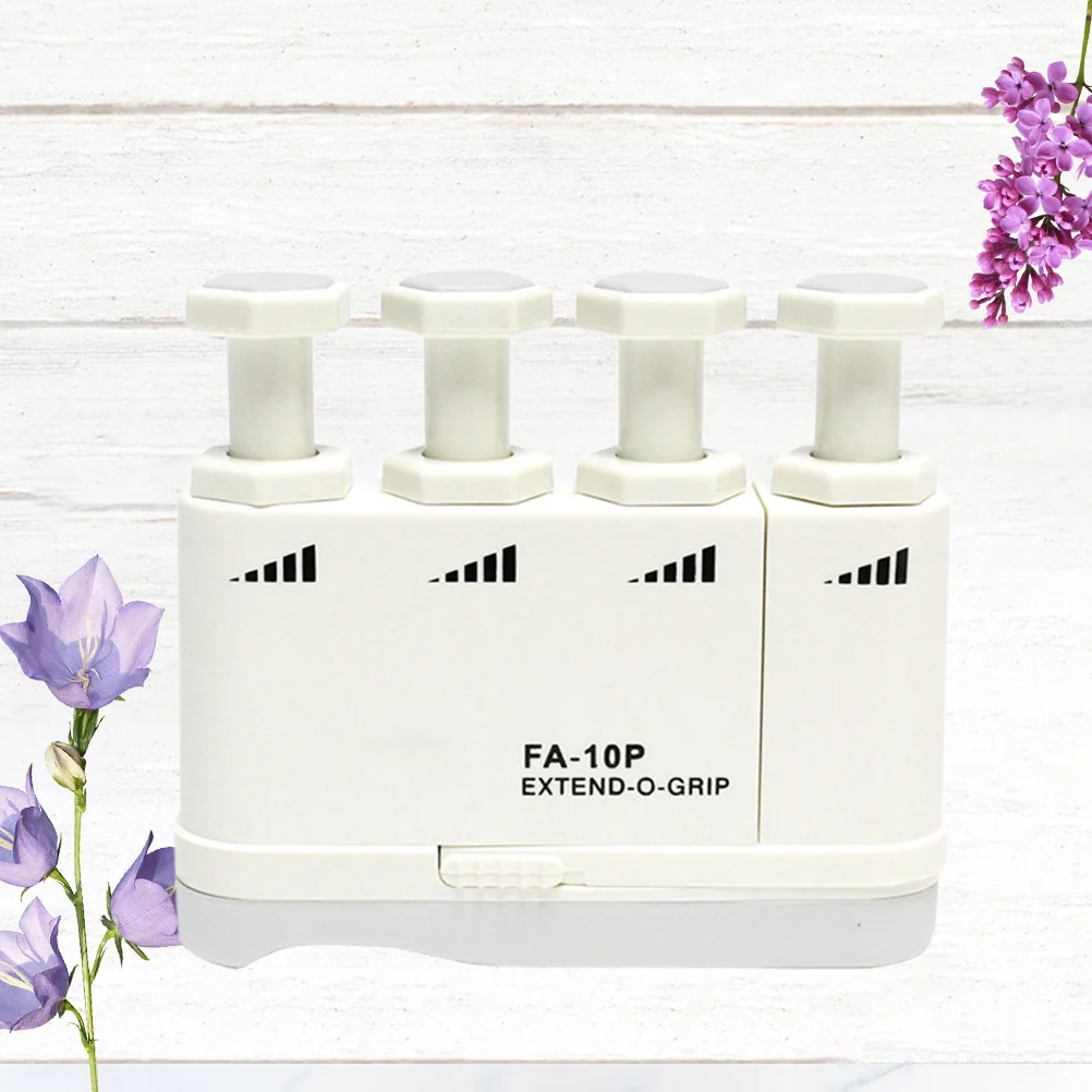 

1pc Finger Exerciser Portable Tension Trainer For Guitar Piano Hand Strengthener Muscle Builder Relief Tool Blue