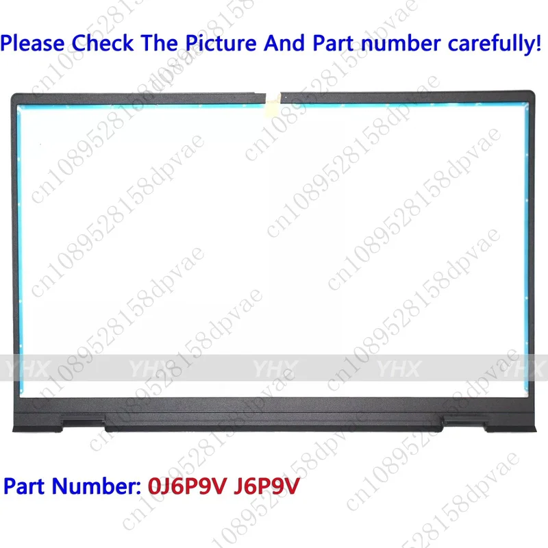 

GYX New 0J6P9V J6P9V For Dell Inspiron 15Pro 5510 5515 LCD Front Bezel Cover Case Fast delivery