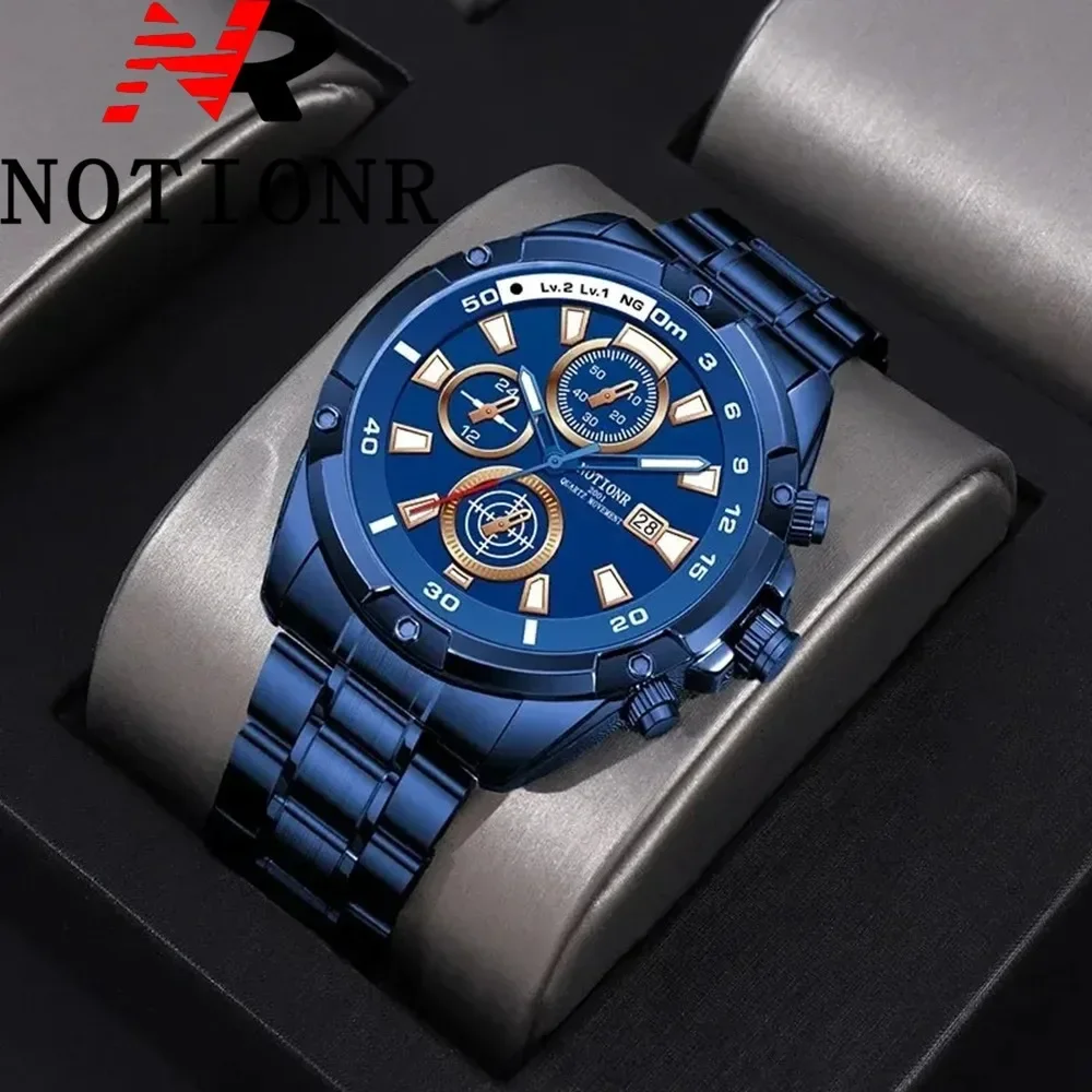 Men's Fashion Business Watche Round Alloy Analog Mens Watch Male Casual Quartz Wrist Watch Ideal Choice for Gifts To Men