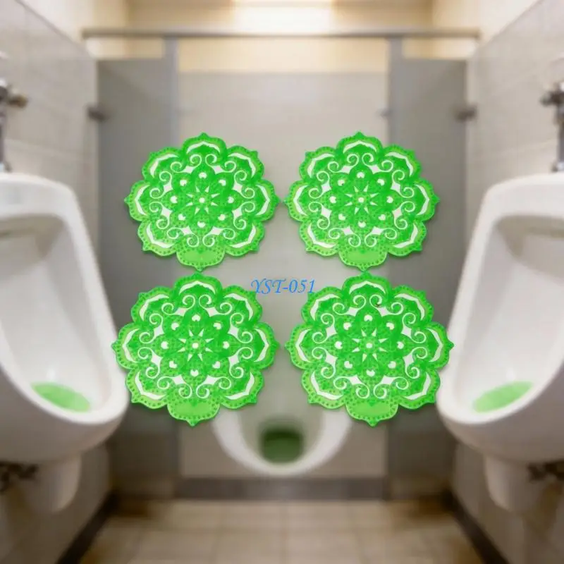 E15A Urinal Deodorizer Mats Scented Toilet Cleaner Anti Splashes Urinal Screen Strainer Pad For Toilet Bathroom Office
