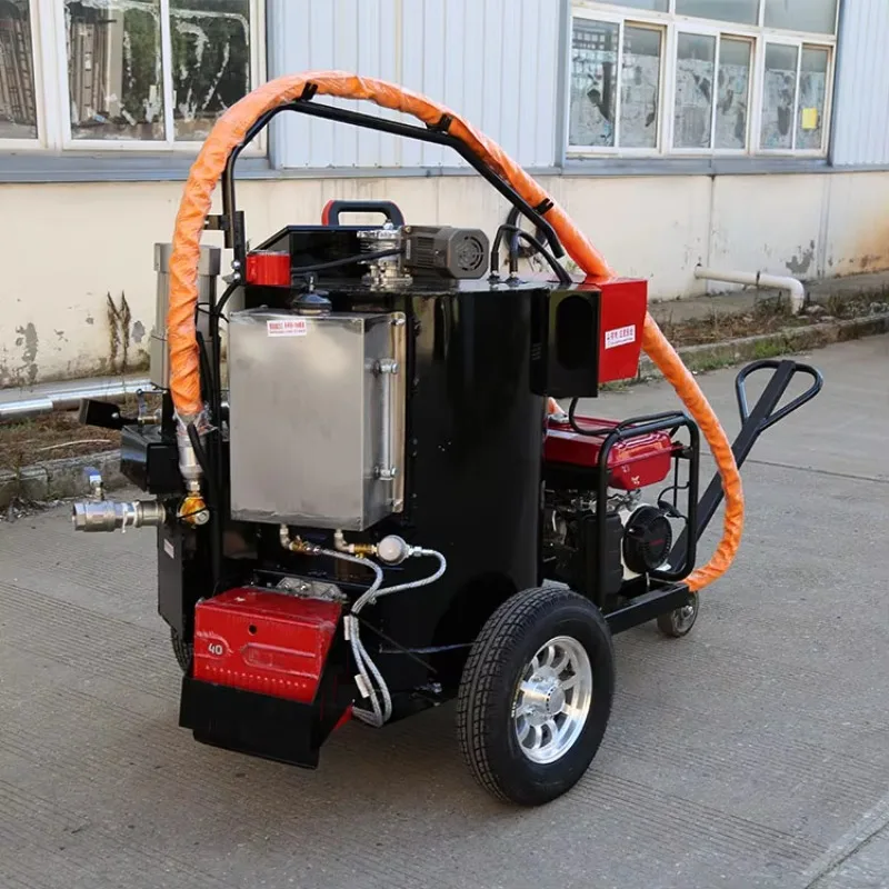 Road Crack Sealing Machine with Temperature Display Intelligent Control Joint Filling Equipment