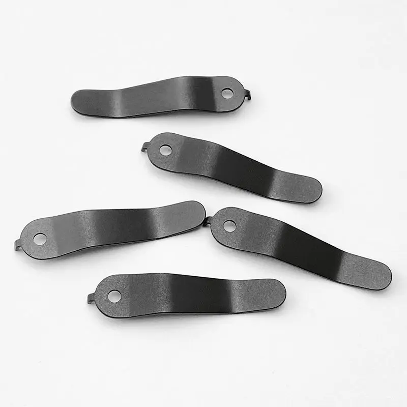 Custom Titanium Deep Carry Pocket Clip for Strider SNG SMF Knives, Shank Handle Grip, Waist Clamp, DIY, 1Pc