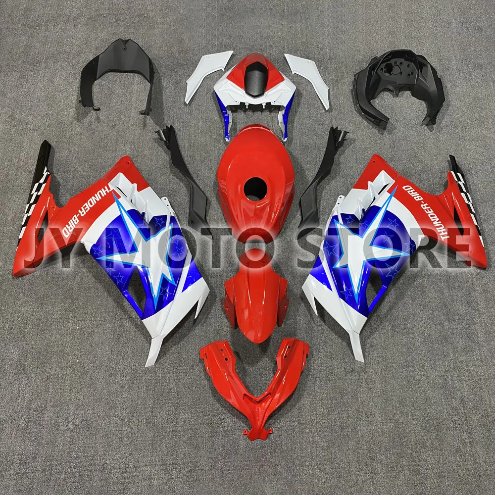 

Fit for K-awasaki N-inja 300 EX300 2013 - 2017 ABS Fairing Body Panel Kit Motorcycle Shell Set N-INJA300 EX Five Stars Pattern