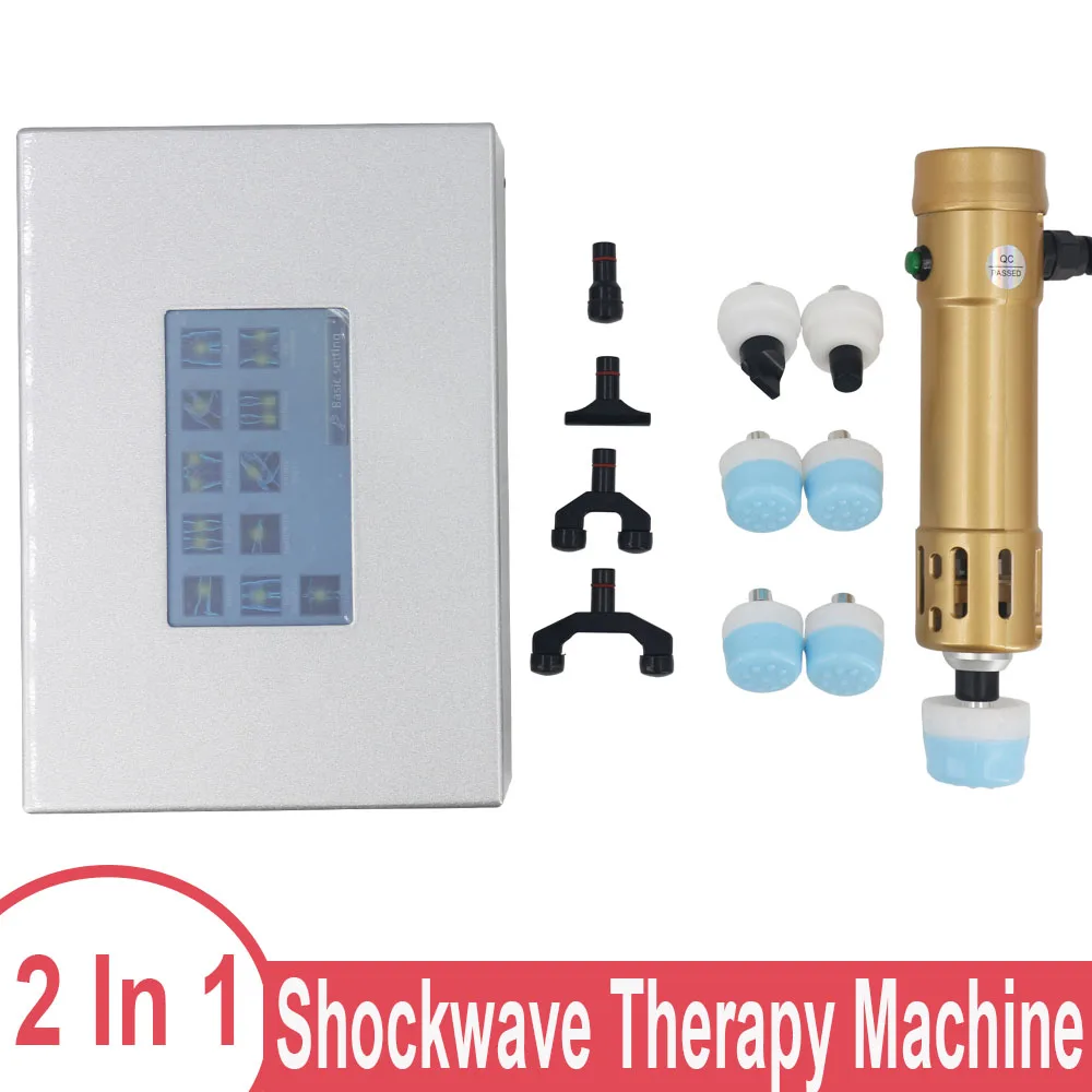 

2 In 1 Shock Wave Instrument New Shockwave Therapy Machine For ED Treatment Pain Relief Body Massage Chiropractic Adjusting Tool