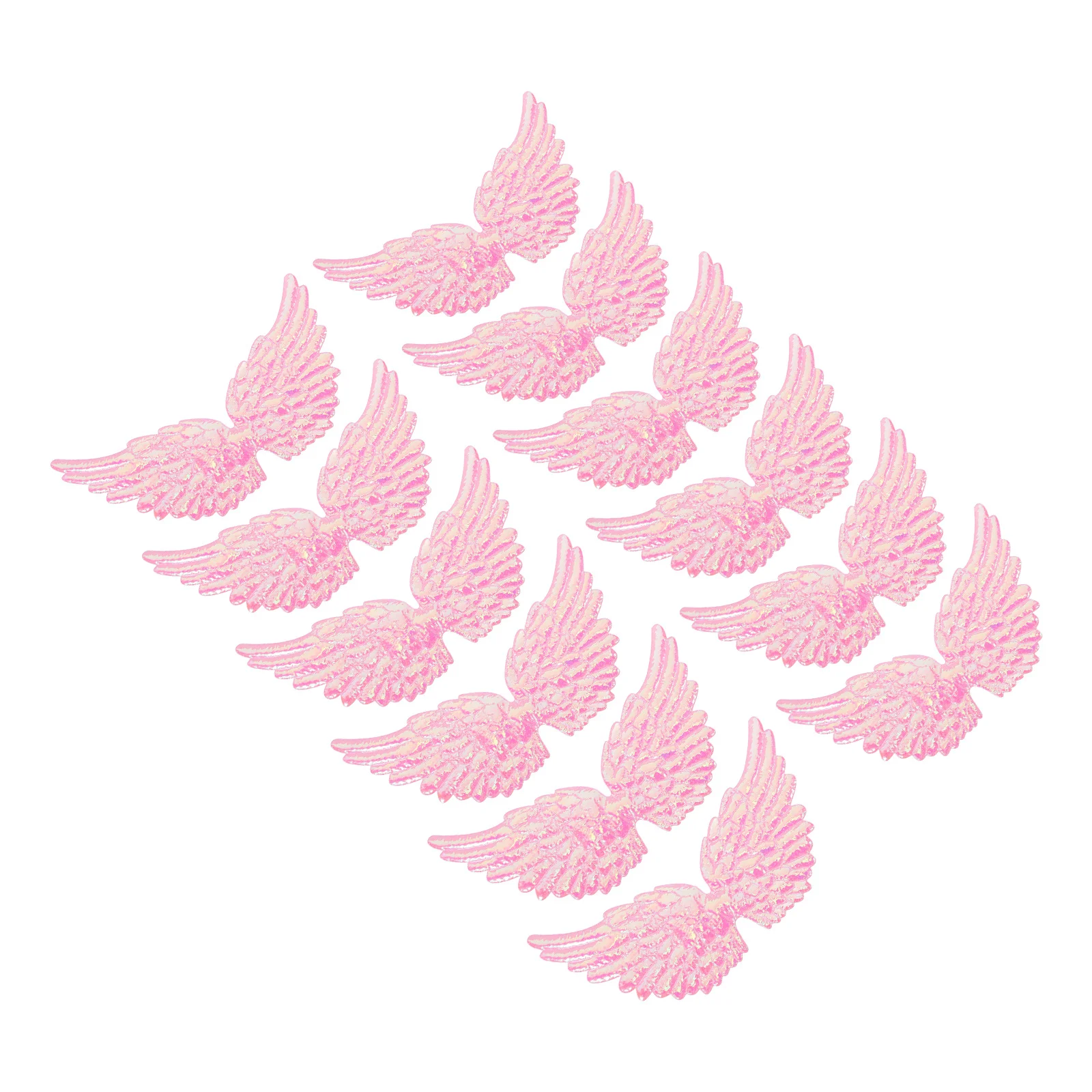 

Fairy Wing Patches 12pcs Mini DIY Craft Accessory for Angel Costume Decor Cake Topper Backpack Ornament Wing Decoration