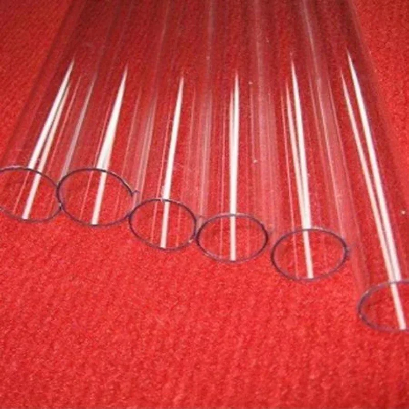 1pc/high Temperature Resistant Quartz Glass Heating Tube For Tube Furnace/scientific Research/laboratory