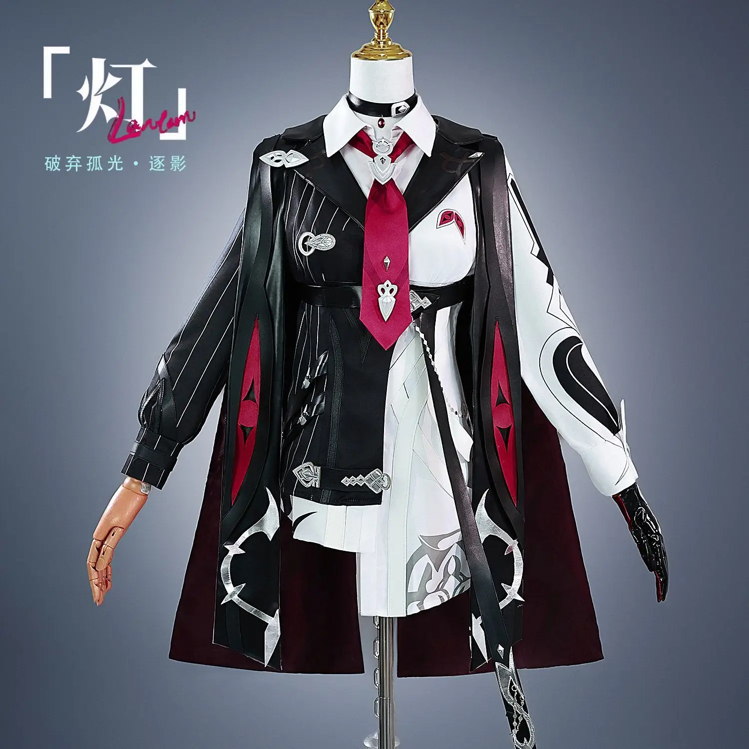 KIYO-KIYO Game Honkai Impact 3 Lantern Cosplay Costume Lantern Uniform Dress Halloween Costume Women