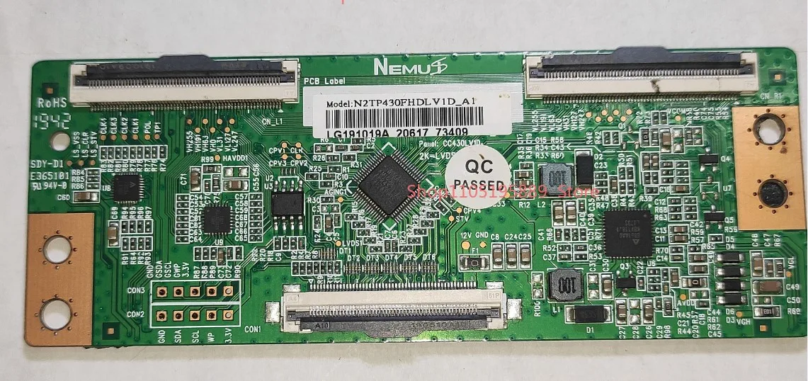 Para CC430LV1D CC430LV2D N2TP430FHDLV1D_A1 T-CON placa lógica de TV LCD