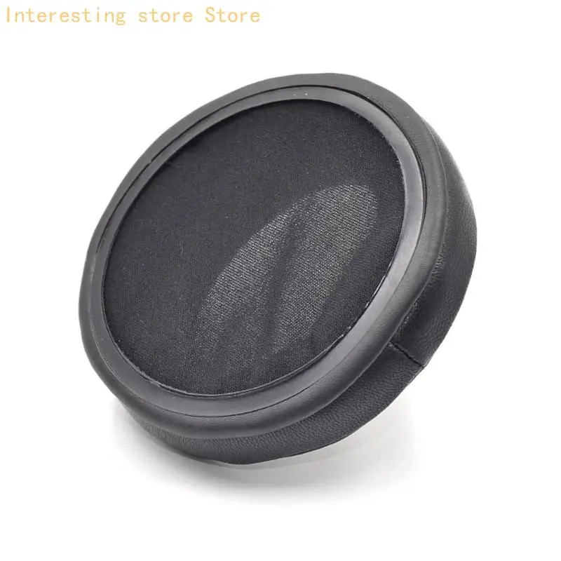 Kopfhörer-Ersatz-Ohrpolster, 1 Paar schwarze ovale Ohrpolster-Set, kompatibel mit Superlux HD681 HD668B HD672 55KC – Detail 9