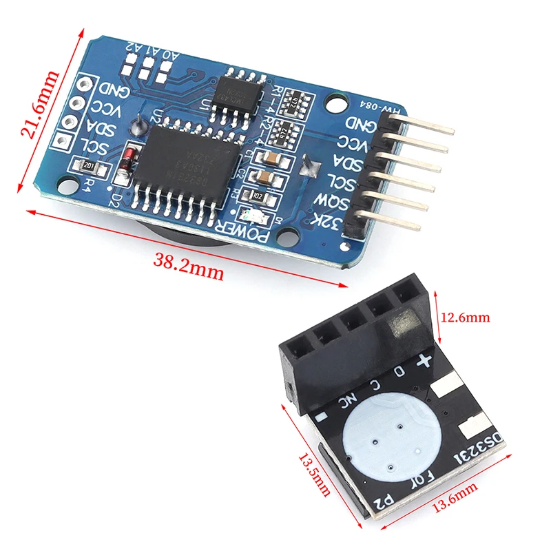 1/5/10Pcs DS3231 AT24C32 RTC Module Precision Clock Module DS3231SN Memory Module Real Time Module 3.3V 5V For Raspberry Pi