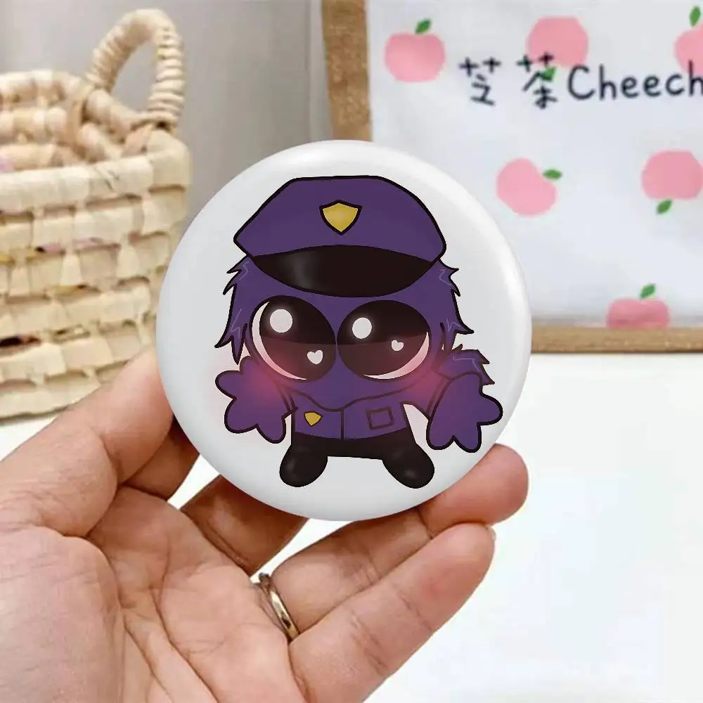 لطيف F-FnafS شارات صفيح لينة زر دبوس بروش شارة معدنية مخصصة مجوهرات اكسسوارات قبعة حقيبة التلبيب