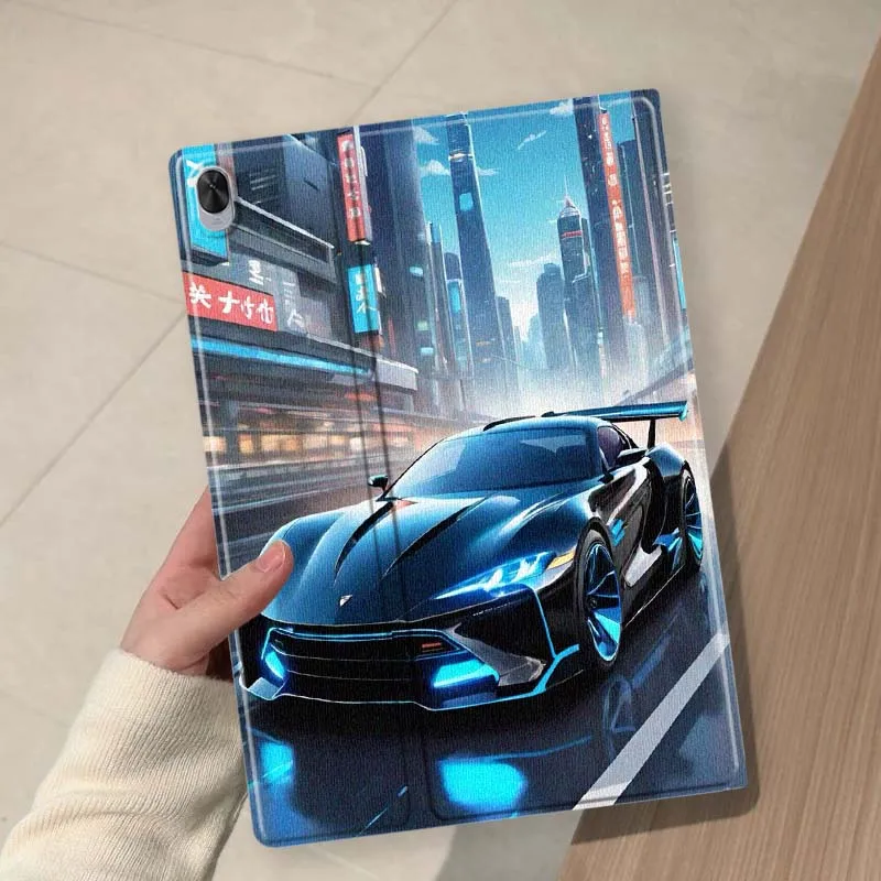 Futuristic Cyber Sports Car Soft For Huawei MediaPad 11 M5 M6 ES Pro M5Lite Honor Pad V7 V8 X7 X8 X9 GT Pro Tab Tablet Case
