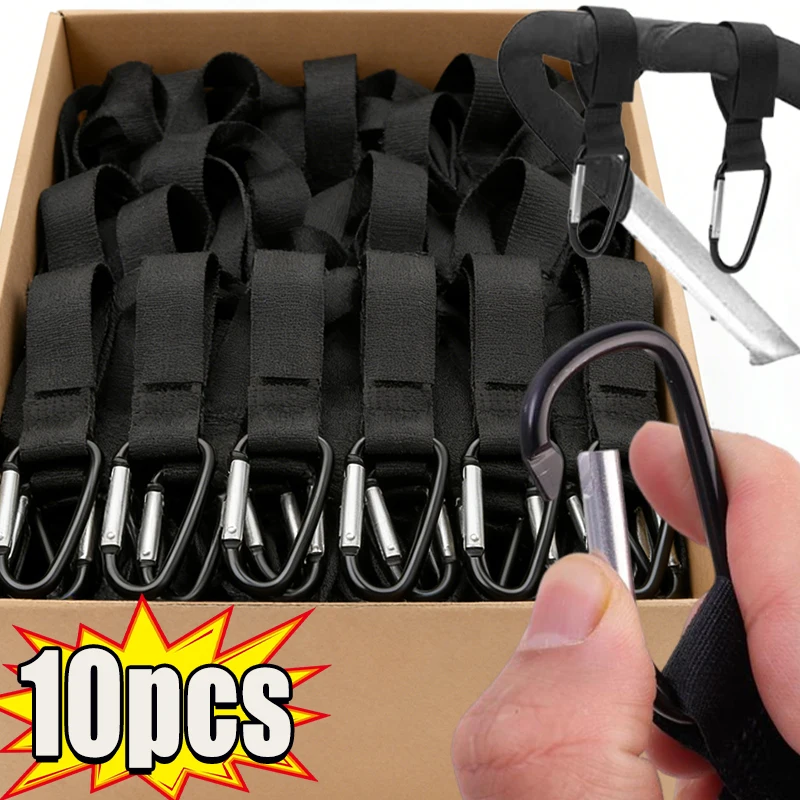 1-10pcs Non Perforated Thickened Hook with Strong Load-bearing Capacity Bike Baby Stroller Hook New Decorative Hook