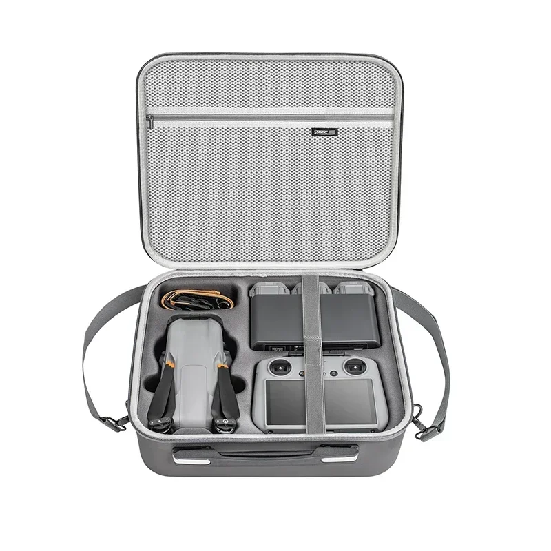 Air 3S Carrying Case For DJI Air 3S Fly More Combo Accessories Storage Bag PU Travel Shoulder Bag Portable Handbag Drone Box