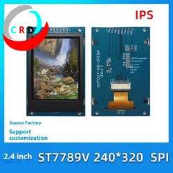Changruida 2.4 inch TFT liquid crystal display LCD module 240x320 full color IPS screen ST7789 small screen SPI tft lcd oled