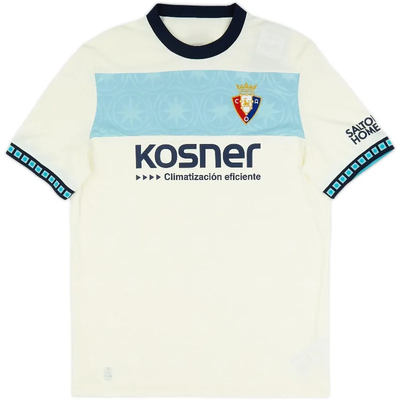 26‑27 Mens Kids Boys C‑CA Osasuna Top Adult Away Jersey Soccer Game Sport Spain Male Train Breathable Football Jersey Tee