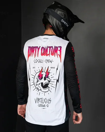 Virtuoso Vrts 2025 hombres Mtb bicicleta Motocross Jersey Bmx montaña cuesta abajo bicicleta ropa Enduro Racing camisa camisetas transpirables