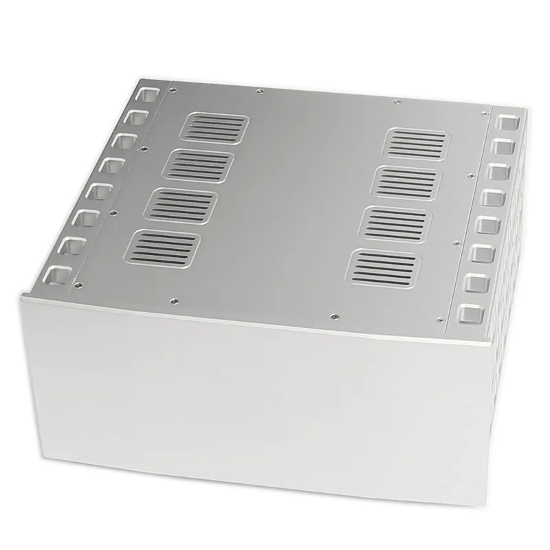 

CJ-176 Non-porous All-Aluminum Luxury Class A Power Amplifier Chassis (CNC Deep Machining Radiator)