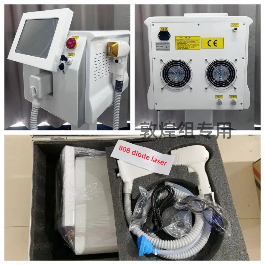 3000W Triple Diode Wavelength 808 755 1064nm 3 wave in 1 Professional Diode Laser Hair Removal Machine for Face Body Women Men