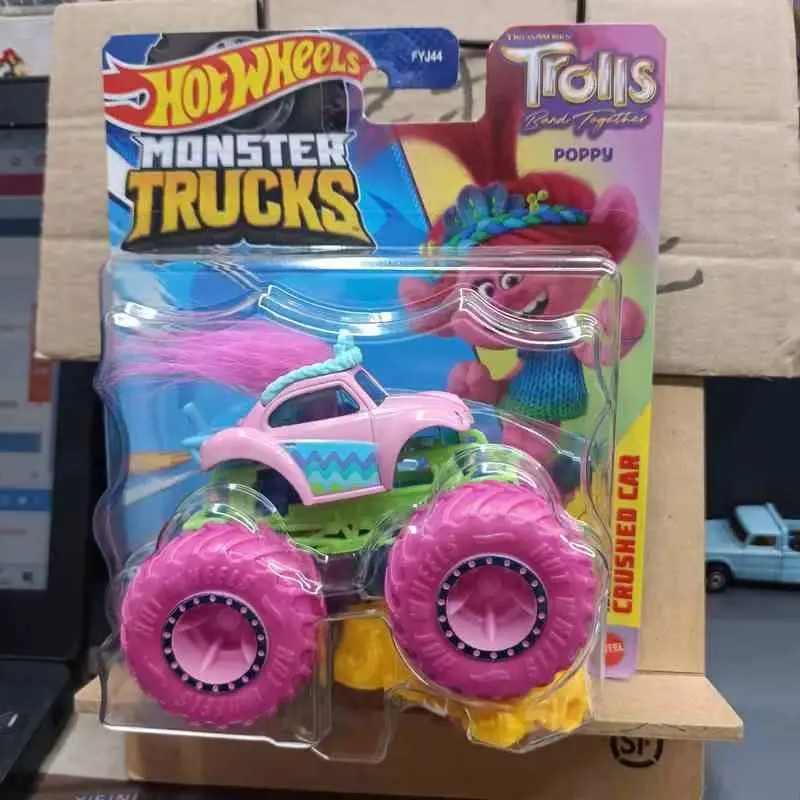 New Hot Genuine Hot Wheels Fyj44 1/64 Monster Trucks Serie 2025 Mix AB Serie Raccogliere Auto Giocattoli Diecast Kid Regalo di Festa