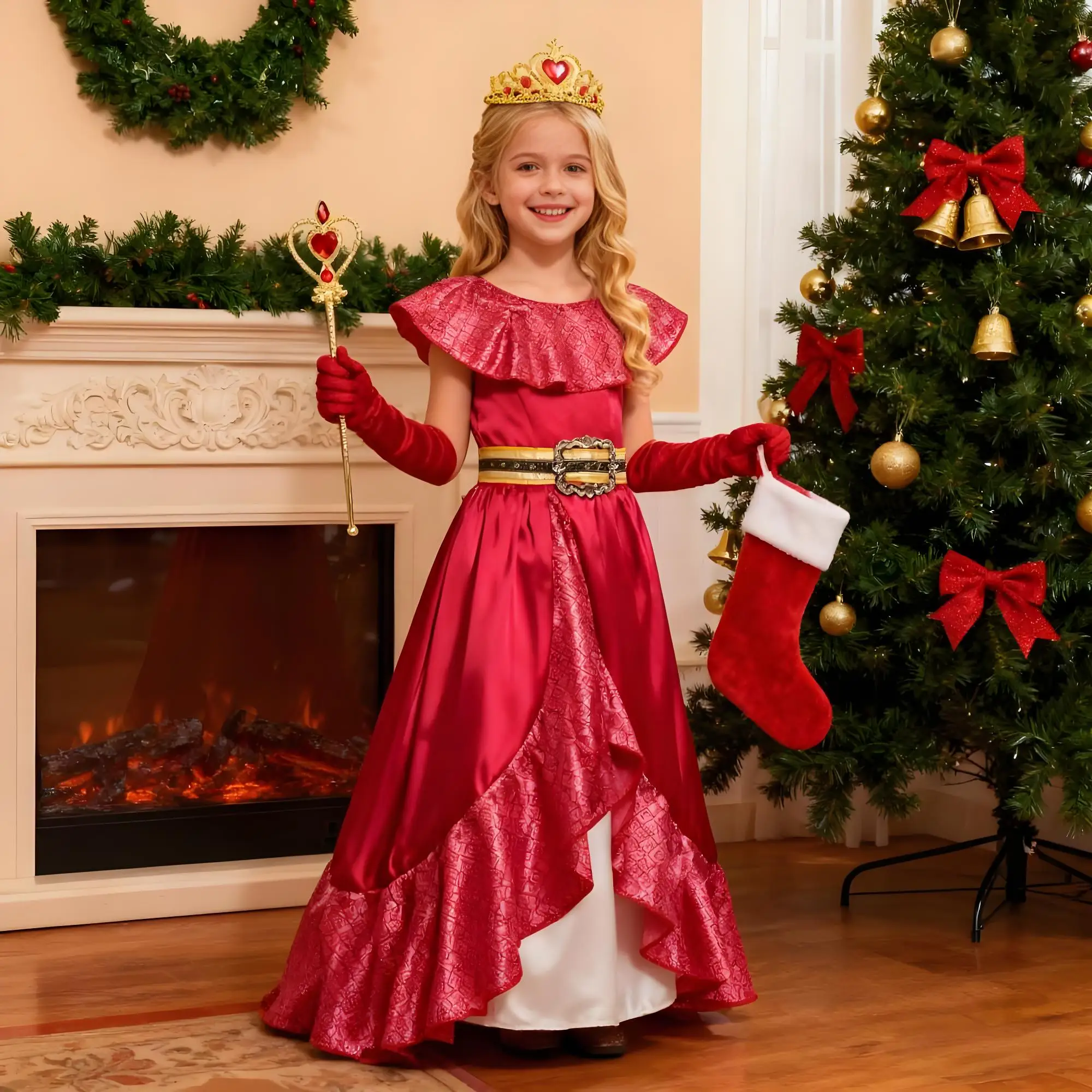 Vestido de Elena para niña, disfraz de princesa, disfraz de 2025, fiesta de cumpleaños para niños, regalo sorpresa, vestido elegante, juego de rol de Anime, traje de lujo