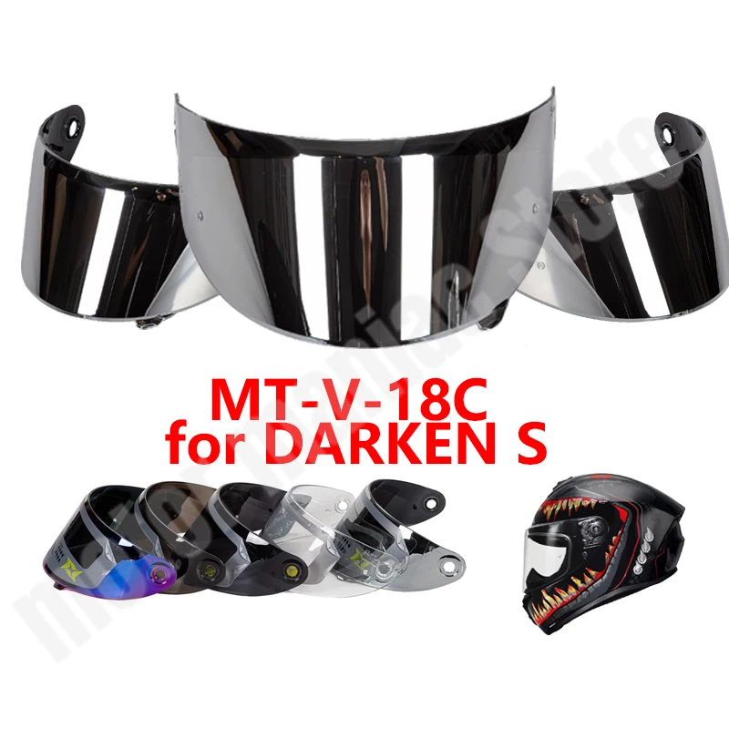 

Helmet Shield Suitable for DARKEN S Original AXXIS Helmet Visor MT-V-18C Accessories Visores Para Casco