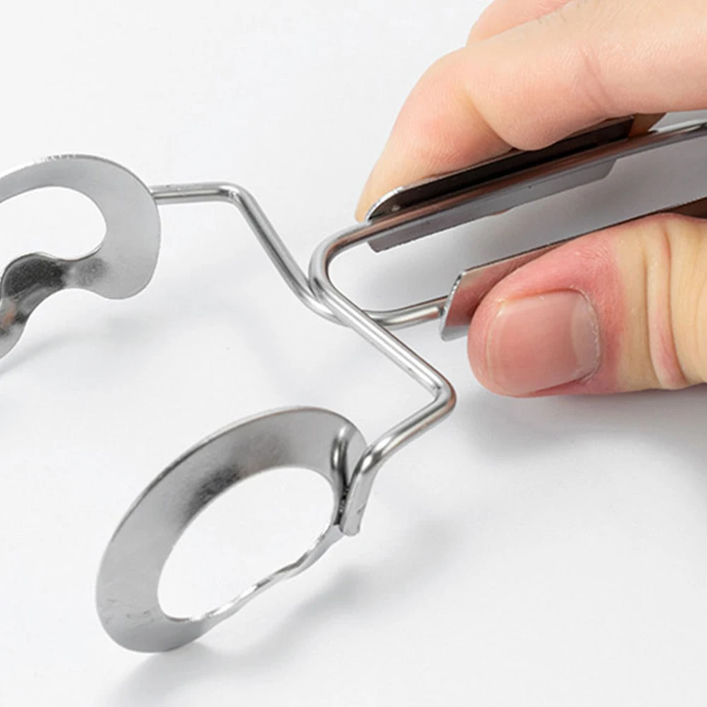 

Stainless Steel Snail Clips Escargot Tableware Restaurant Food Serving Spring Clamp Seafood Shellfish Picking Kitchen