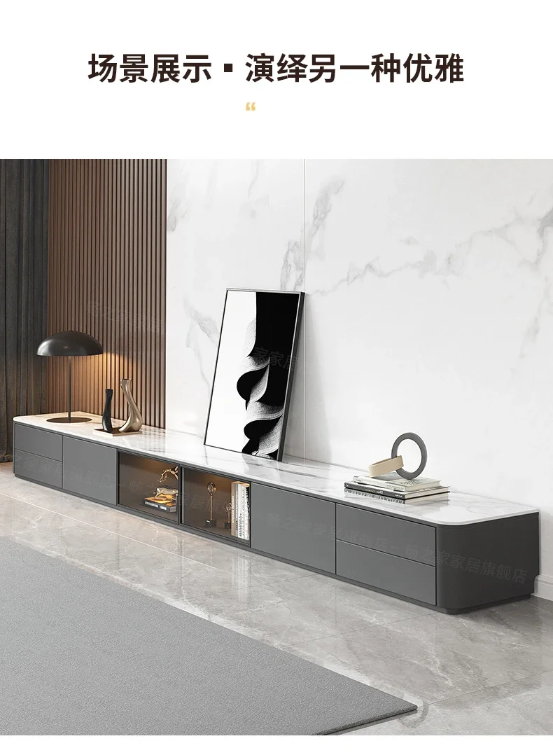 Modern Tv Stands Luxury Entertainment Storage Organizer Tv Table Universal Aesthetic Suporte Para Tv Italian Furniture