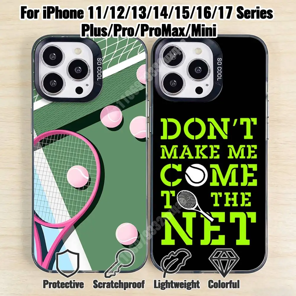 

Tennis Ball Sport Phone Case for iPhone 17 16 15 Max Mini 14 13 Pro Plus 12 11 X XS Air IMD Cover