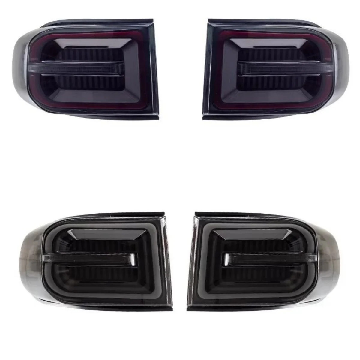 Taillight Assembly for Toyota Land Cruiser FJ 2007-2023 convert Daytime Running Light Turn signal Brake Light